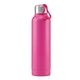 aerial view a magenta pink 22 oz quencher bottle, image 1 of 4