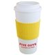 a yellow brazilian with hot chocolate