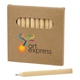 a group of 12- piece colored pencil set