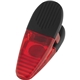 aerial view a translucent red magnetic memo clip, image 1 of 4