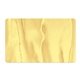 aerial view a shiny gold lapel sticker on roll rectangle 3 1/2 x 2 3/16 foil papers roll of 1000, image 1 of 2