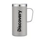 a grey 20 oz double wall vacuum camp mug