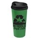 a eco green tumbler & black lid the eco roadmaster - 20 oz travel tumbler with auto sip lid