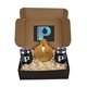 aerial view a group of wine and cheese gift set, image 2 of 11