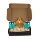 aerial view a group of wine and cheese gift set, image 11 of 11