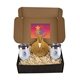 aerial view a group of wine and cheese gift set, image 6 of 11