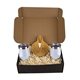 aerial view a group of wine and cheese gift set, image 7 of 11