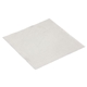 aerial view a gray premium 6 x 6 microfiber cloth - 1- color, image 1 of 2
