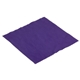 aerial view a purple premium 6 x 6 microfiber cloth - 1- color, image 1 of 2