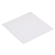 aerial view a white premium 6 x 6 microfiber cloth - 1- color, image 1 of 2