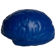aerial view a blue educational brain squeezies - stress reliever, image 1 of 5