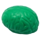 aerial view a green brain squeezies - stress reliever, image 1 of 10