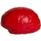 aerial view a red brain shaped squeezie stress balls, image 1 of 5