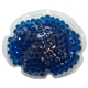a blue gel beads hot / cold pack small oval
