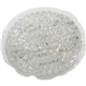 a clear gel beads hot / cold pack small oval