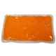a orange gel beads hot / cold pack rectangle