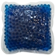 a blue square aqua pearls gel beads hot / cold pack