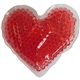 a red heart gel beads hot / cold pack