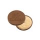 a group of round chocolate cookie