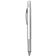 aerial view a silver multi tool pen with level, image 1 of 3