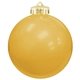 a gold 3 usa - made round glossy shatterproof ornament