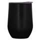aerial view a black 12 oz napa stemless wine cup, image 1 of 3