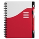 aerial view a red wave notebook ballpoint stylus, image 1 of 4