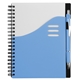aerial view a carolina blue wave notebook ballpoint stylus, image 1 of 4