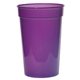 a lt. blue to violet sun fun 17 oz stadium cup, full color digital
