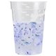 a frosted to blue mood(tm) 17 oz confetti stadium cup