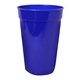a blue 17 oz microhalt(tm) stadium cup
