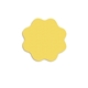 a yellow daisy - shaped rubber jar opener