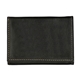 a black onyx andrew philips(r) contrast stitch tri - fold wallet