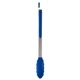 aerial view a blue 12 silicone tongs, image 1 of 3