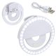 aerial view a white broadway clip - on ring light, image 1 of 2