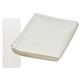 aerial view a white gridiron 12 x 32 waffle microfiber sports towel, image 1 of 2