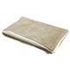aerial view a beige fireside sherpa flannel blanket, image 1 of 2