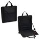 aerial view a black fold n go adjustable seat cushion, image 1 of 3