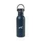 aerial view a matte navy arlo classics stainless steel hydration bottle - 20 oz, image 1 of 2