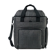 aerial view a charcoal heather reagan carryall tote, image 1 of 5