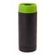 aerial view a lime frosty 18 oz double wall steel tumbler / cooler, image 1 of 4
