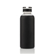 aerial view a black 18 oz krave bottle, image 1 of 12