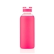 aerial view a pink 18 oz krave bottle, image 1 of 5