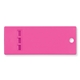 aerial view a pink three - tone emergency whistle, image 1 of 2