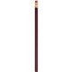 aerial view a burgundy promotional buy write 2 custom pencil - bulk, image 1 of 2