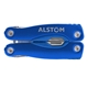 a blue 11 in 1 stainless steel multi tool