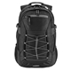 aerial view a gray basecamp globetrotter laptop backpack, image 1 of 4