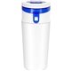 a blue full color infuser bottle