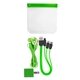 aerial view a green storage wall charging groove kit, image 1 of 2