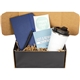 aerial view a group of celebration executive gift kit with tumbler and journal, image 3 of 3